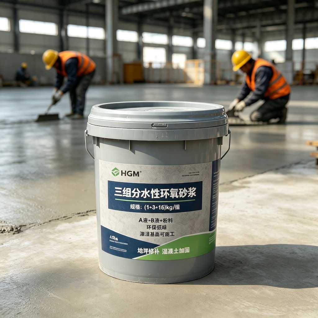 工农三组份水性环氧砂浆